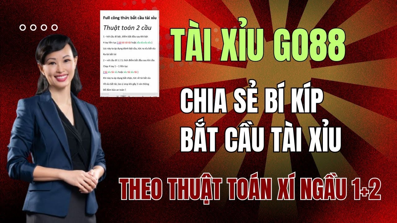 Cách Bắt Cầu Tài Xỉu Go88: Bí Kíp Xí Ngầu 1+2 Mới Nhất 2 Cách Bắt Cầu Tài Xỉu Go88: Bí Kíp Xí Ngầu 1+2 Mới Nhất image-1731639347512