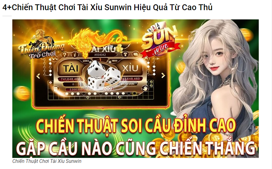 Mẹo Chơi Tài Xỉu Sunwin: Bí Kíp Chiến Thắng Từ Cao Thủ 4 Mẹo Chơi Tài Xỉu Sunwin: Bí Kíp Chiến Thắng Từ Cao Thủ image-1731638359413