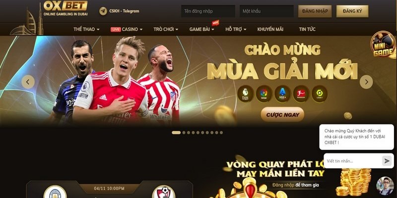 Oxbet - Top nhà cái đổi thưởng cao #1 VN lên tới 1tr VNĐ 7 Giới thiệu tổng quan về Oxbet