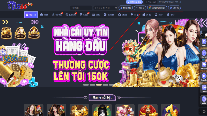 Trang Chủ S666 | Đăng ký tài khoản nhận ngay code 100k 8 Ưu Đãi Hấp Dẫn