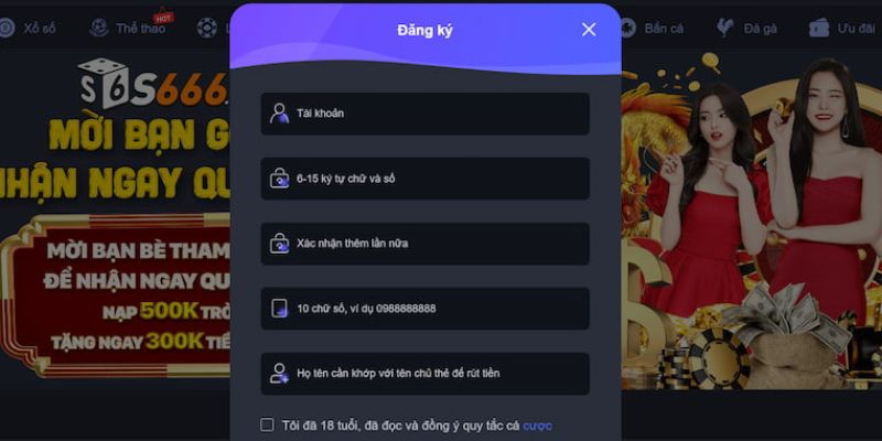 Trang Chủ S666 | Đăng ký tài khoản nhận ngay code 100k 9 Cách Đăng Ký Tài Khoản S666 Dễ Dàng