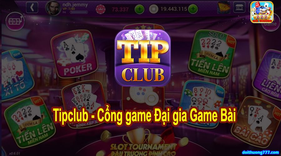 Tải Tipclub | Cổng game bài đại gia #1 châu Á 2024 7 Kho Trò Chơi Hấp Dẫn Chỉ Có Tại TipClub