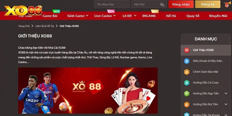 XO88 - Nhà cái hàng đầu, cá cược bóng đá, lô đề, casino 5 nha-cai-xo88-2