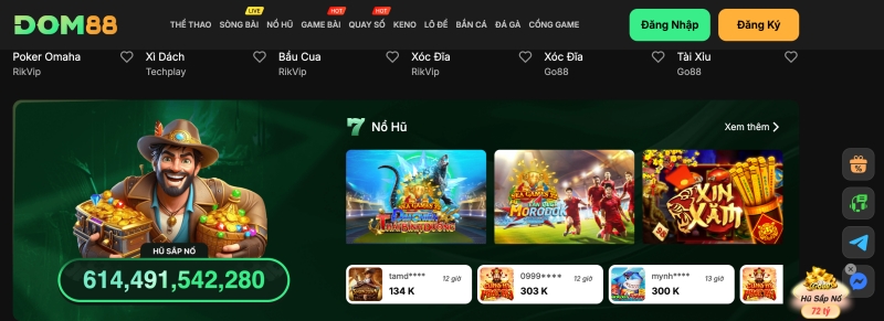 Dom88 - Nhà cái đẳng cấp Châu Á 8 Dom88 - Nhà cái đẳng cấp Châu Á