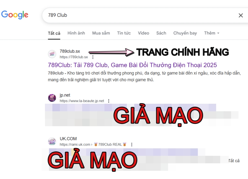 Cách nhận biết trang cá cược 789 Club chính thống