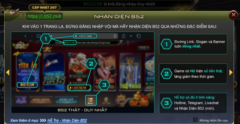 Cách phân biệt nền tảng cá cược B52 Club thật và giả 4 Những dấu hiệu nhận biết B52 Club giả mạo