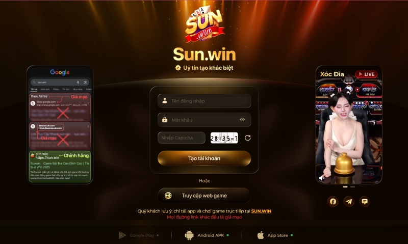 Cách phân biệt Sunwin thật và giả cho người chơi mới 2 Cách phân biệt Sunwin thật và giả